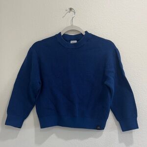 Zara Kid’s Deep Blue Crewneck Sweater